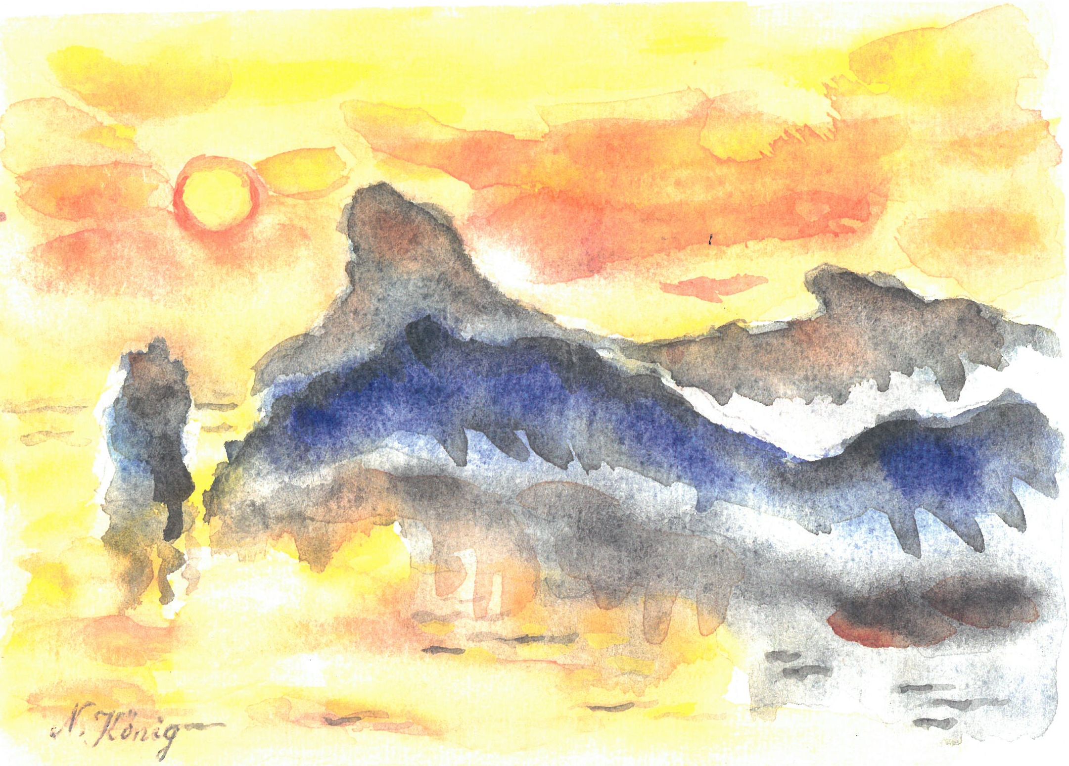 29 Kap Formentor (Aquarell1997)
