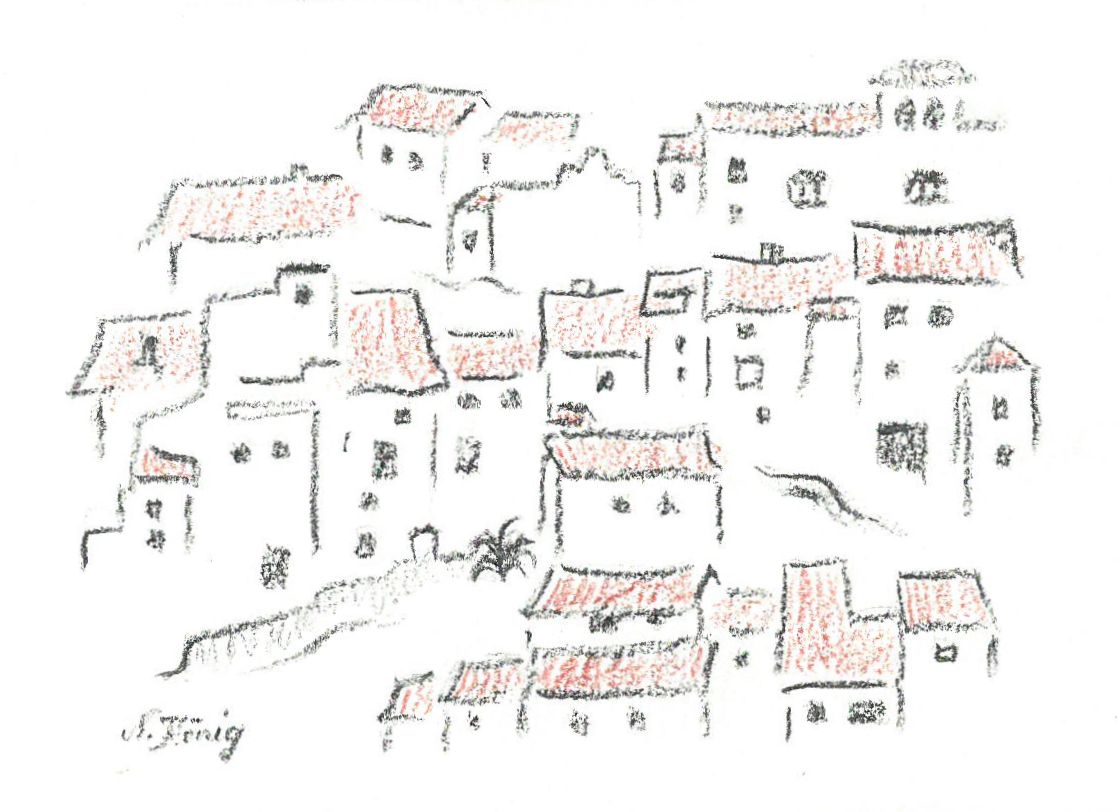 22 Casares (Farbstifte 1997)